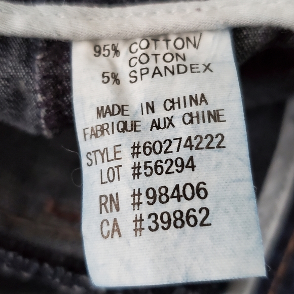 Theory Wide Leg Flare Exposed Button Jeans sz 6 - Picture 6 of 8